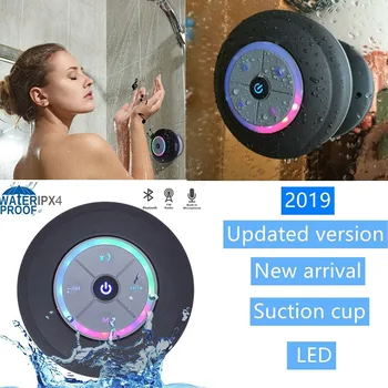 2020 V Pohode Sprcha Bezdrôtový Reproduktor Prenosný Bluetooth Reproduktor Nepremokavé Bluetooth Sprcha Reproduktor Hands-Free Car Prenosný Reproduktor