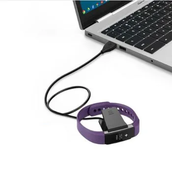 55 cm USB Nabíjací Kábel, Kábel Dock Nabíjací Adaptér Náhradný Drôt pre Fitbit Alta HR Smart Hodinky, Náramok Náramok Smartband