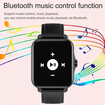 Q8 Smart Hodinky 1.69 Palcový Multi-Funkcia Bluetooth Hudby Hovoru, Vytáčanie Srdcovej Frekvencie, Krvného Tlaku, Monitorovanie Zdravia Módne Smartwatch