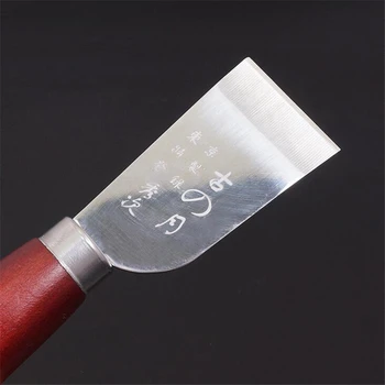 2020 Nové Orezávanie Nôž DIY Kožené rezný Nástroj z Nerezovej Ocele + Masívneho Dreva Kožené Nôž Kožený Tool