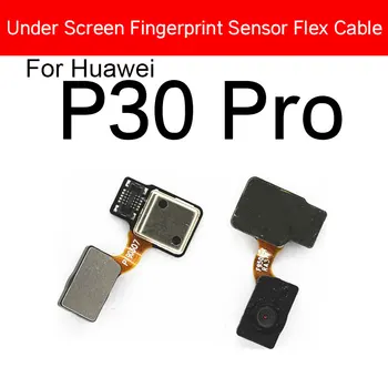 Podľa Displej Snímač Odtlačkov Prstov Flex Kábel Pre Huawei P30 Pro Menu Návrat Dotykový Snímač Flex Páse S Nástrojmi Náhradné Diely