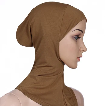 Veľkoobchod Moslimských Islamskej Underscarf Hidžáb Hlavy Šatky Moslimských Žien Šatku Turbans Hlavu Pre Ženy Žien Hijabs Hidžáb Čiapky Klobúk