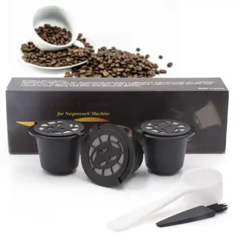 Nespresso Stroj Môže Náplň Kompatibilná Recyklovaného Kávové Zrná S 3 Kávové Kapsule Filtre
