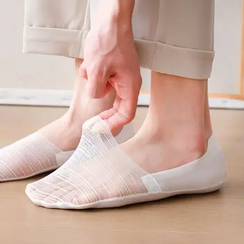 2021 Noví Ľudia, Ponožky, Papuče, Muži No-Show Tenké Neviditeľné Módne Ponožky Muž V Lete Kvalitné Členok Priedušná Bežné Ponožky Mužov