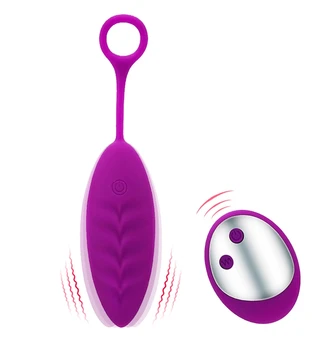 Bezdrôtové Diaľkové Ovládanie Vajcia Vibrátor Stimulátor Klitorisu Vaginálne Guľôčky 10 Rýchlosť Upozorňuje Erotické, Sexuálne Hračky pre Ženy