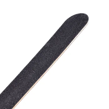 Profesionálne Black Obojstranný pilníčkov na Nechty Manikúra Brúsenie Nástroje na Nechty Gel Súbory kvalitné nechty súbor nástrojov