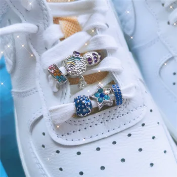 Svieti Shoelace Dekorácie Teniska Príslušenstvo Krásne Topánky, Šperky Jemné Pracovnej Obuvi, kľúčové tlačidlá pre Ženy