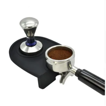 Veľkosti S/M Silikónové Kávy Mat Tamper Držiteľ Espresso Maker Podporu Základne Non-Slip Flexibilný Roh Mat Káva Príslušenstvo Čaj Nástroj