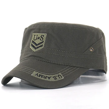 US Army výšivky ploché šiltovky bavlna nastaviteľné snapback klobúky NÁM vlajka otec klobúky navy čiapka unisex vysokej kvality