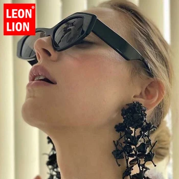 LeonLion 2021 Luxusné Cat Eye Slnečné Okuliare Ženy Značky Dizajnér Okuliare Ženy/Muži Obľúbené Farebné Slnečné Okuliare Sexy Ženské Odtiene