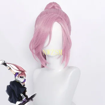 Anime SK8 Infinity Cherry blossom Cosplay Parochňu Mužov Ružová Dlhé Vlasy pokrývku hlavy s voľným Hairnet
