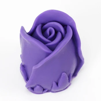 Ruže Kvet Mydlo Formy 3D Flexibilné Silikónové Formy