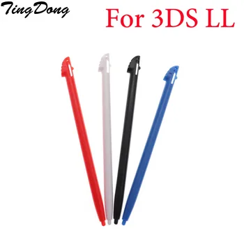 TingDong 4pcs Vysokej Kvality Veľkoobchod 4 Farby Plastové Dotykový Stylus Pen pre 3DS XL LL Video Hry, Príslušenstvo