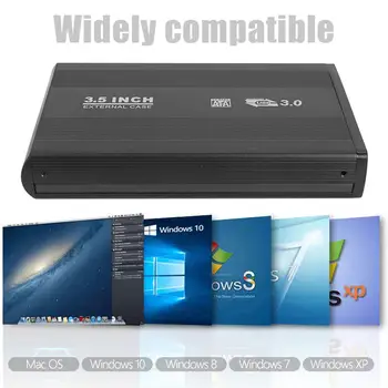 3,5 palcový Pevný Disk Prípade SATA na USB3.0 Adaptér, Externý HDD Enclosure ssd Pevný Disk Box Príslušenstvo k Počítačom