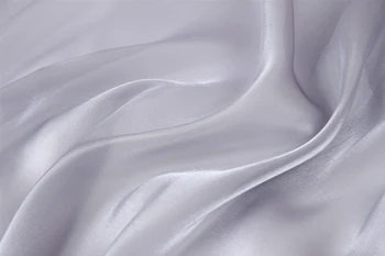 1Meter Micro-priepustná Satin Lete Ľad Hodváb Zmyslové Kože, Textílie Vzduchu-priepustná Svetlé Hodváb, Elegantné Tričko Tkaniny Sukne