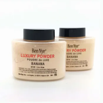 Módne Luxusné Banán Prášok Fľaša Tváre Make-Up Prášok Lady Facial Contour Leštenie Stereotyp Prášok Loose Powder