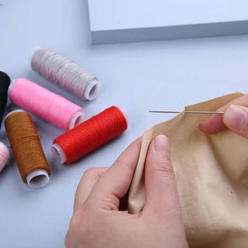 KAOBUY Zmiešané Farby Polyesterovej Priadze Šijacia Niť Roll Stroj Ručné Výšivky na Ručné Šitie Stroj Šijacia Niť