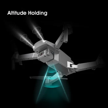 2021 NOVÉ E68 Drone HD širokouhlý 4K WIFI 1080P FPV Hučí video live Nahrávanie Quadcopter Výška udržiavať Drone Fotoaparát Hračky