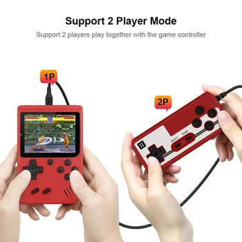 2021 Hot Retro Prenosný Mini Handheld Video Game Console 8-Bitové 3.0 Palcový Farebný LCD Deti Farebné Hra, Prehrávač Videa Gameboy