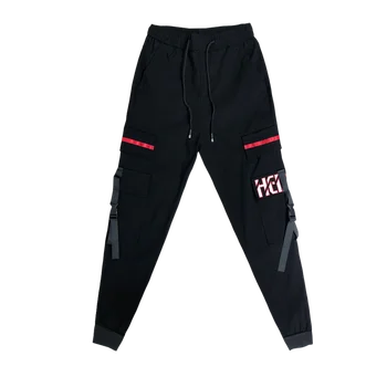 Kórejský Lete Pantalon Homme Módne Bočné Vrecká Cargo Nohavice Mužov Oblečenie 2021 Streetwear Slim Fit Príležitostných Bežcov Nohavice 36