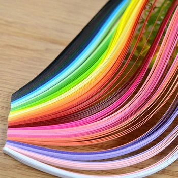 260pcs Rainbow Papier Quilling Pásy Nastaviť 3 mm 39 cm Kvet Darčekový Papier Na Ručný Papier Dekorácie, Remeselné DIY Quilling Nástroje