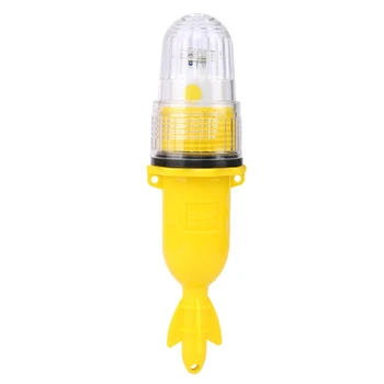 LED Podmorský Rybolov Ľahké Prenosné Automatické Svetlo ovládané Nepremokavé Monochromatické Blikajúce Lampa Láka Ryby Svetlo