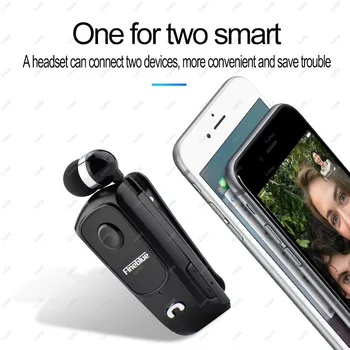 Fineblue F920 Slúchadlá Bluetooth-kompatibilné Lotus s Drôtom Bezdrôtový Klip na Headset, Handsfree Slúchadlá Slúchadlá pre telefón F990
