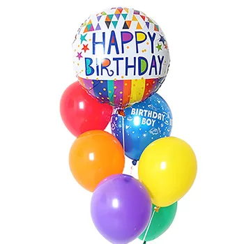 1PC 18-Palcové Narodeniny Tému Hliníkovej Fólie Balón Kolo Balón Dospelých Happy Birthday Party Dekorácie Scény, Dekorácie Balón