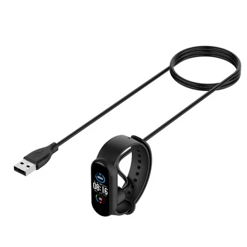 Magnetické USB Nabíjací Kábel, Kábel Dock Rýchlo Nabíjačka Adaptér Pre Xiao Mi Smart Band 6 Mi Band6 Smartband Náramok Doplnok