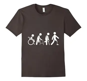 Hot Predaj bavlna Amputee Vývoj T-shirt pre Mužov a Ženy Tee tričko