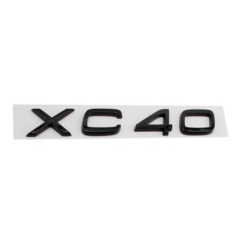 XC40 Label Nálepka batožinového priestoru Nálepka pre Volvo XC40 B5 B6 T4 T5 T6 T8 AWD Volvo Nálepky Odznak XC40 písmená Slov Volvo Príslušenstvo