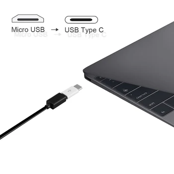 Mini USB Typu C OTG Adaptér Micro USB Typu C Nabíjací Konvertor Pre Samsung Galaxy Note 8 9 S9 S8 Plus Xiao Tipe C Adaptér