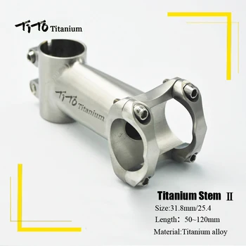 TiTo titán Požičovňa Kmeňových MTB Bike Kmeňových horské Cestné riadidlá Bike Kmeňových 25,4 očakávané mm/31.8 mm x Dĺžka 50/60/70/80/90/100/110/120mm