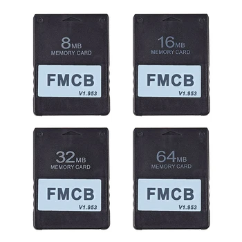 FMCB v1.953 Pamäťová Karta pre Playstation PS2 2 Free McBoot Karta 8 MB 16 MB 32 MB 64 MB, OPL MC Boot Programu Karty