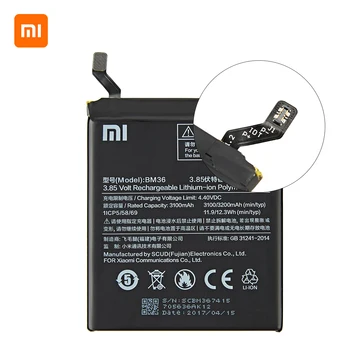 Xiao mi Pôvodnej BM36 3200mAh Batérie Pre Xiao Mi 5S MI5S M5S BM36 Vysokej Kvality Telefón Náhradné Batérie