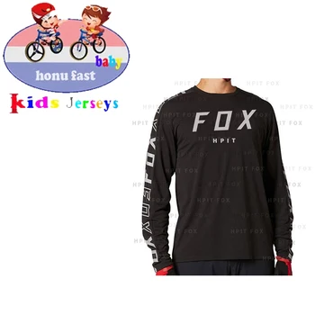 MTB FOX Deti Off Road ATV Racing T-shirt som RF Požičovňa Zjazdové Jersey Jersey Motocross DH MX Oblečenie