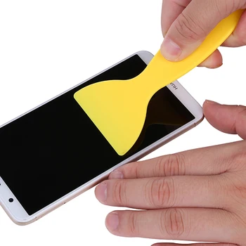 Plastová Lopata Mobilný Telefón Film Škrabka Rozoberať Tool Kit Pre iPhone Android Obrazovka Ochranný Film Installtion Opravy
