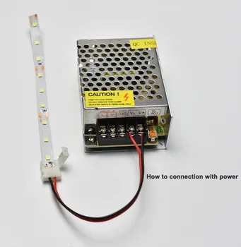 2pin zadarmo spájky konektor drôtené káblové PCB Šírka 10 mm pre SMD 5050, 5630, 7020 jednofarebné led pásy svetlá