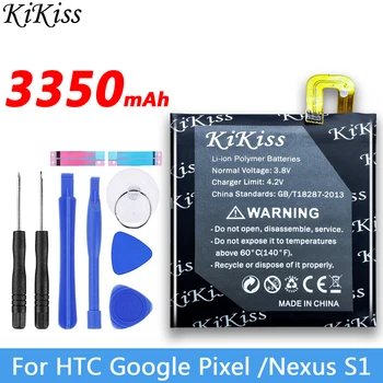 3350mAh B2PW4100 Mobilný Telefón Náhradné Batérie Pre HTC Google Pixel 1 Pixel1 5 palcov / Nexus S1 S 1 NexusS1 Batérie + Nástroj