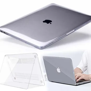 MacBook Air Pro Retina 11 12 13 15&New Vzduchu 13 / Dec 13 15 16 s Dotyk Bar-Crystal Hard Shell Prenosný obal prípade
