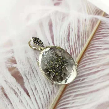925 Sterling Silver Šperky Prírodná Biela Crystal Krúžok Náušnice Prívesok Drahokam Šperky Set Vintage Náramok