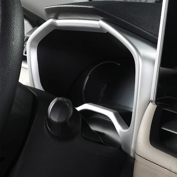 ABS Auto Panel Prístrojovej Dosky Rám, Kryt Čalúnenie Interiér Dekorácie-Nálepky Na Toyota RAV4 RAV 4 XA50 2019 2020 2021 Príslušenstvo