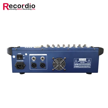 GAX-802D 8 Kanálové Digitálne Audio Mixer Konzoly Karaoke Mikrofón, Zvuk Miešanie Zosilňovač Vstavané 48V Phantom Power S USB