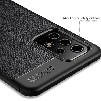 Cover obal Pre Samsung Galaxy F M 62 12 32 42 52 72 Nové, Mäkké Kožené Zadný Kryt Pre Galaxy S 21 20 FE Ultra Plus 5G Protector