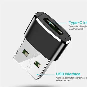 Adaptér USB 3.0 mužov a žien typ / C OTG USB3.0 Adaptér USB C Converter pre Macbook pre Nexus pre Nokia N1