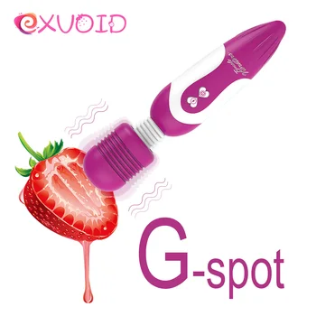 EXVOID Čarovná Palička 12 Režim AV Stick Vibrátor Stimulátor Klitorisu Sexuálne Hračky pre Ženy, Dilda pre Ženy G-spot Masér Sex Shop