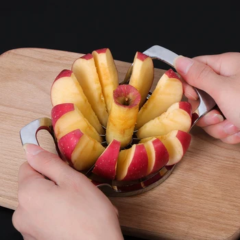 1Pc Ovocie Slicer Fréza Jablko Hruška Nožnice Nôž Škrabka na Ovocie Shredder Apple Fréza Nehrdzavejúcej Ocele Ovocie Nástroje pre Kuchyňa Gadg