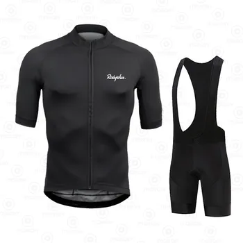 2021 Ralvpha Cyklistické Oblečenie Krátky rukáv stanovuje Nové Mužov Rýchle Suché Cyklistické oblečenie, Cyklistické Dresy sady MTB cyklistické šortky vyhovuje