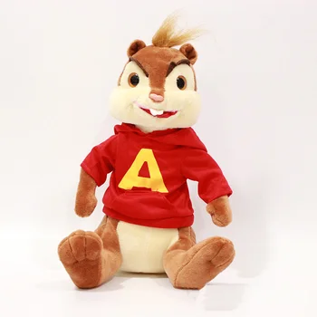 Film Hračky Alvin a Chipmunkovia Oblečenie pre Bábiky, plyšové Roztomilý Chipmunks Plyšové Hračky Deti Dar 9