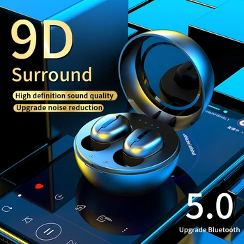 S8 TWS Bluetooth 5.0 Bezdrôtový Headset Hluk Zníženie Slúchadlá Stereo Mini Športové Slúchadlá Smart Touch Control Herné Slúchadlá